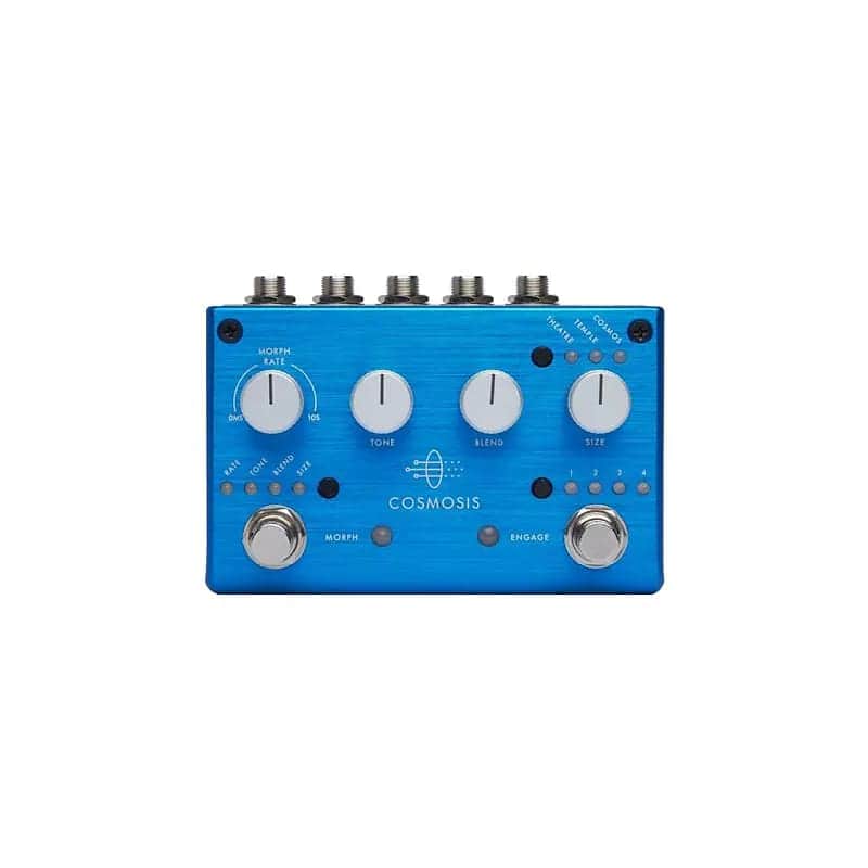 Pigtronix Cosmosis Stereo Morphing Reverb Effects Pedal Open Box image 1