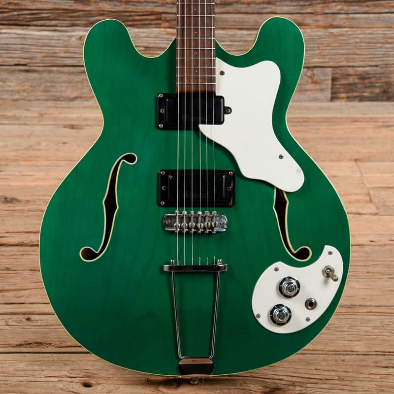 Mosrite Celebrity Translucent Green 1968 image 1