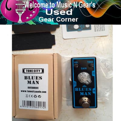 Tone City Blues Man Overdrive TC-T17 100% no flaws, Customer Return image 1