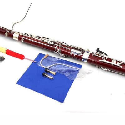 Maple Wood 26 Keys Bassoon C Key Woodwind Instrument with Case Accessories image 1