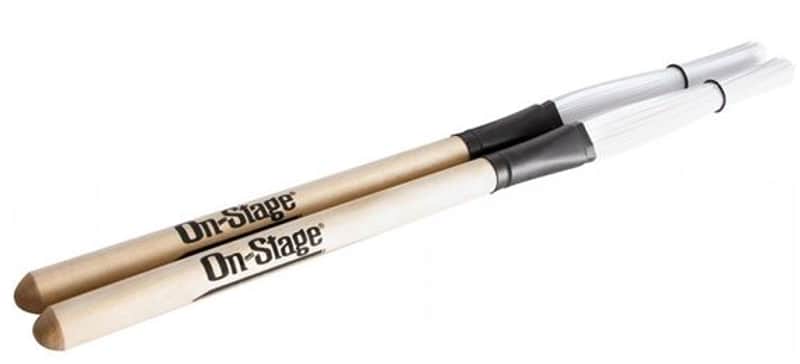 On Stage WCB100 Wood Cajon Brushes image 1