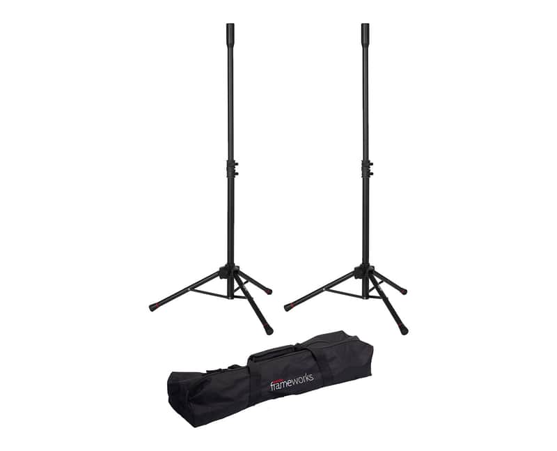 Gator GFWSPK0250SET Mini Tripod Speaker Stand Pair image 1