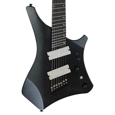 Used Ibanez A527 Alpha Series 7-String Electric Guitar w/ Bag - Iron Pewter image 1