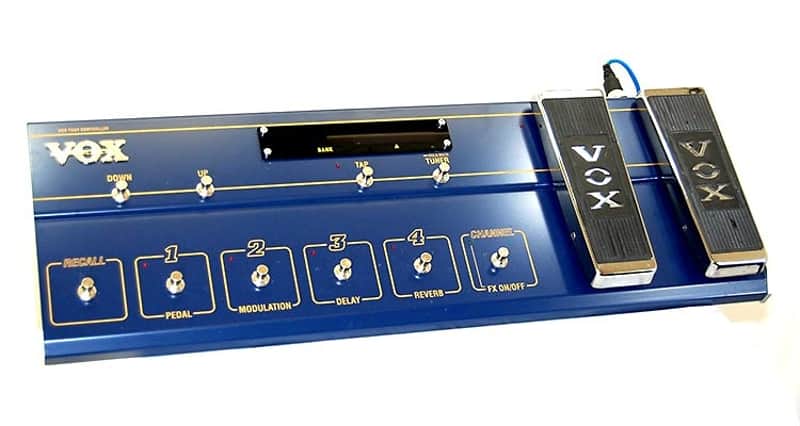 VOX VC12 Floor Foot Controller Pedal with Box and Cable image 1
