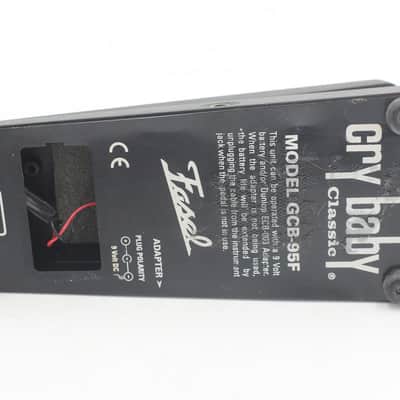 Dunlop CRYBABY Classic FASEL Wah Effects Pedal Model GCB95F  Guitar/Bass w/ box image 5