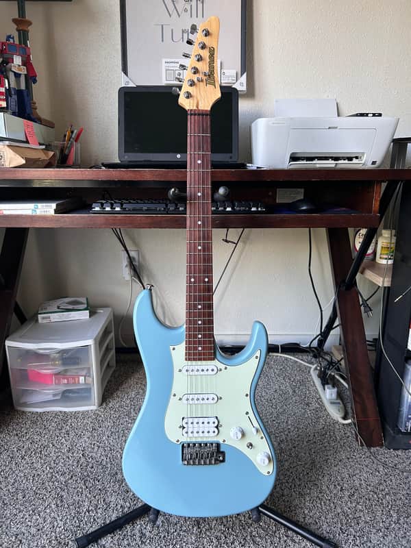 Ibanez AZES40-PRB Essentials 2021 - Present - Purist Blue image 1