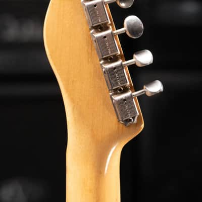 Fender 1956 Esquire Electric Guitar - Refinished Yellow with Hardshell Case - Used image 7