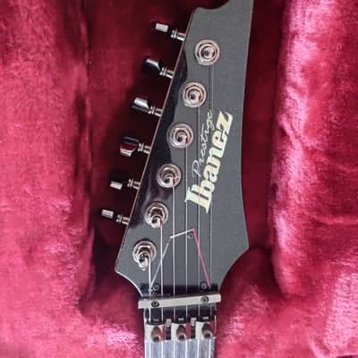 2017 Ibanez Prestige RG655 Galaxy Black w/OHSC image 15