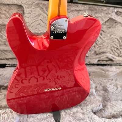 Fender American Ultra II Telecaster with Maple Fretboard 2024 - Present - Sinister Red image 6