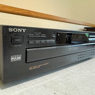 Sony CDP-C345 CD Changer 5 Compact Disc Player HiFi Stereo Vintage Home Audio image 2