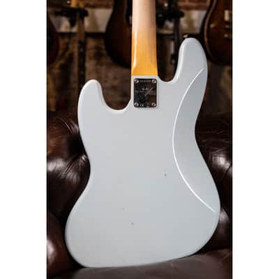 Fender Custom Shop 63 Jazz Bass Journeyman Aged Sonic Blue image 3