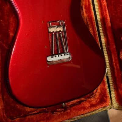 Fender Stratocaster Vintage 57 Reissue 1988 - Candy Apple Red | David Gilmour Red Strat image 7