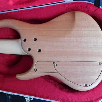 2021 MTD USA Custom Shop 535-24 5 String Electric Bass Flamed Redwood Brand New Authorized Dealer ! image 8