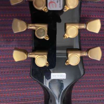 Thick Sounding Epiphone Gibson Les Paul Custom Black Beauty 2000 image 14