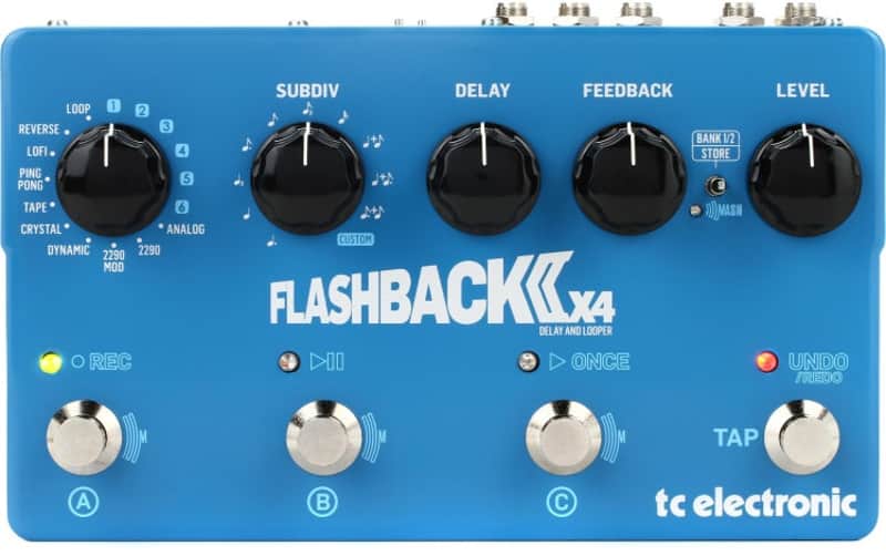 TC Electronic Flashback 2 X4 Delay and Looper Pedal (Flashback2X4d2) image 1