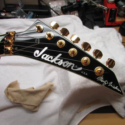 Jackson Kelly USA Marty Friedman KE 1 1996 Black 1 of 100 made! image 3