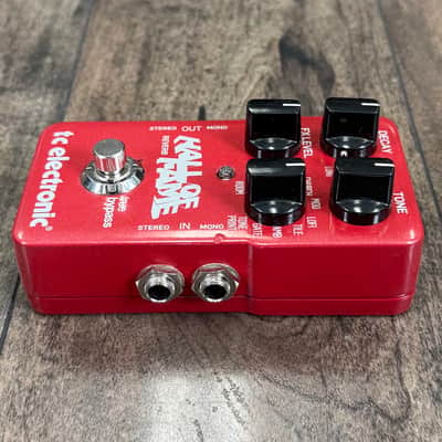 TC Electronic Hall of Fame Reverb 2011 - 2017 - Red Effects Pedal image 4