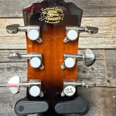 Washburn EA15ITB Festival Series Mini Jumbo with Electronics 2010s - Ice Tea Burst image 9