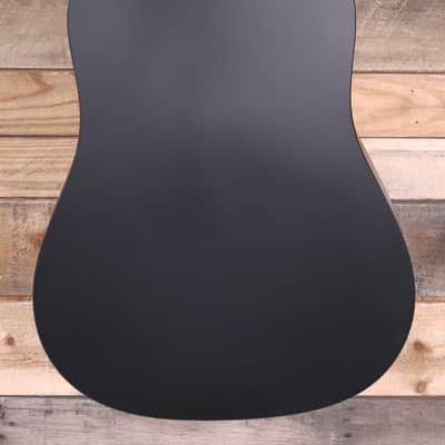 Martin DX Johnny Cash Acoustic/Electric Guitar Black w/ Gigbag image 3