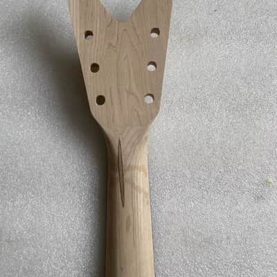 Custom Maple Wood Electric Guitar Neck, Rosewood Fingerboard Fretboard image 4