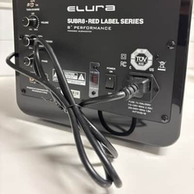 Elura SUBR8 Red Label Series⭐️8" 190-Watt Active Powered Home Audio Subwoofer⭐️ image 4