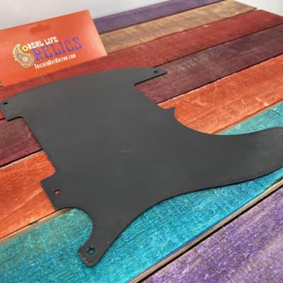 Real Life Relics Aged Black Esquire Telecaster® Pickguard 1 Ply 5 Hole .060 THIN   [PGL2] image 3
