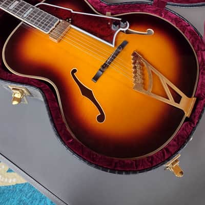 D'Angelico Masterbuilt 1942 Excel 2014 - Tobacco Burst image 3