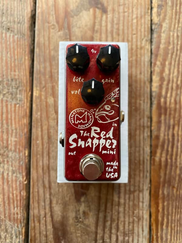Menatone Red Snapper Transparent Overdrive | Reverb Canada