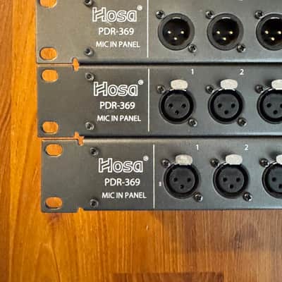 Hosa PDR369 PDR-369 XLR Patch Bay 2010s - Standard (Unit A) image 10