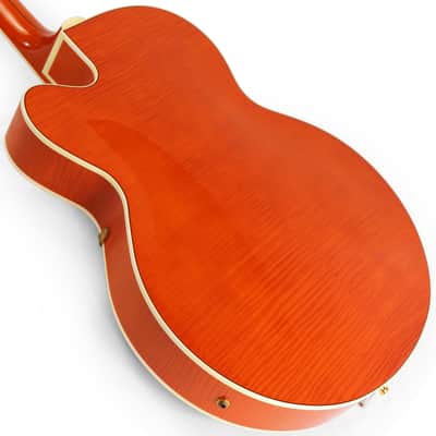 2001 Gretsch Brian Setzer Signature 6120SSU Nashville, Orange Tiger Flame image 20