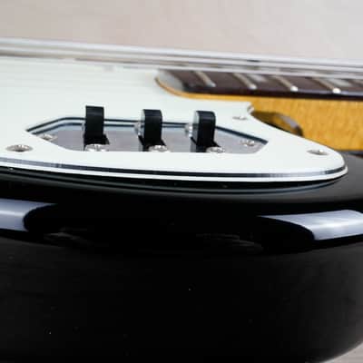 Fender JAB-97EQ Jaguar Bass CIJ 2006 Black Crafted in Japan w/ Bag image 6
