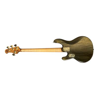 Ernie Ball Music Man StingRay 50th Anniversary LTD 4 H Special, Molten Gold / Ebony Only 300 Made" image 6