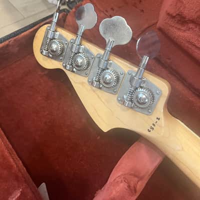 Greco C series CSB-1 bass Jazz Bass CSB-1 Jazz Bass 1978 - Sunburst MIJ image 7