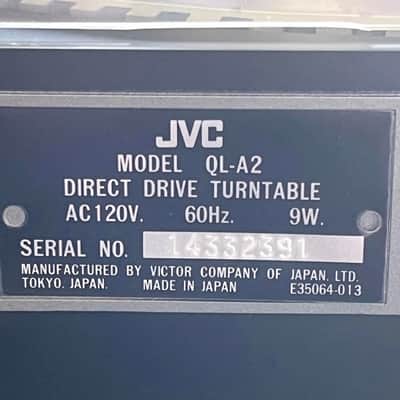 JVC QL-A2 Direct Drive Turntable image 7