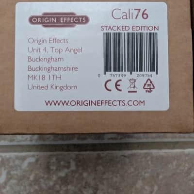 Origin Effects Cali76 Stacked Compressor 2025 - Present - Silver image 5