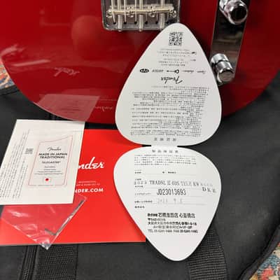 Fender FSR Traditional II 60's Telecaster 7.4 lbs w/Tags and Candy 2023 - Aged Dakota Red image 3