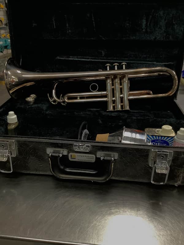 Yamaha YTR-4320ST Trumpet 2000s - Silver image 1