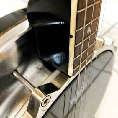 Framus Tenor Banjo, DIXI model (2nd gen) 1962 - black/silver image 8