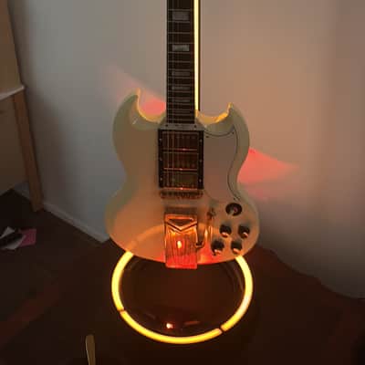 Gibson Custom Shop 60th Anniversary '61 Les Paul SG Custom 2021 - Polaris White image 2