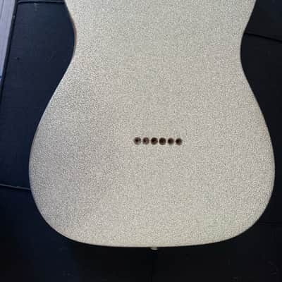 Fender Brad Paisley Road Worn Telecaster Body 2017 - 2020 - Silver Sparkle image 2