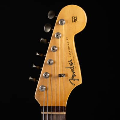 Fender Custom Shop ’62 Stratocaster Relic Electric Guitar – Fiesta Red image 11