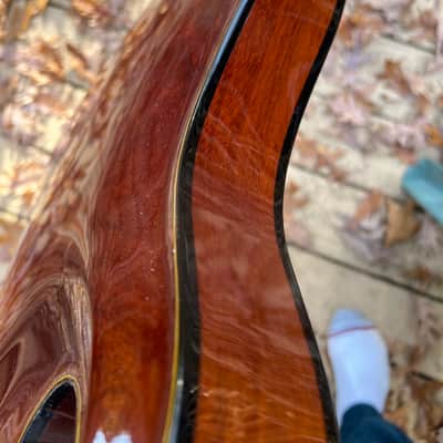 Tim Bram Tribute thinline archtop custom built image 13