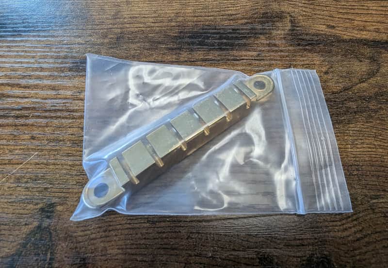 Ibanez Quickchange Tailpiece 1978-1980 New NOS - Gold image 1