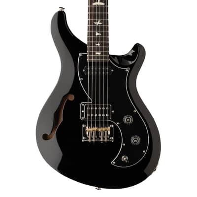 PRS S2 Vela Semi-Hollow Electric Guitar - Black - Open Box image 1