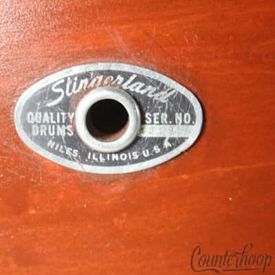 Slingerland Drum Set 14x22,10x14,16x16 Bass/Tom/Floor Vintage80s 5Ply Sound King image 6
