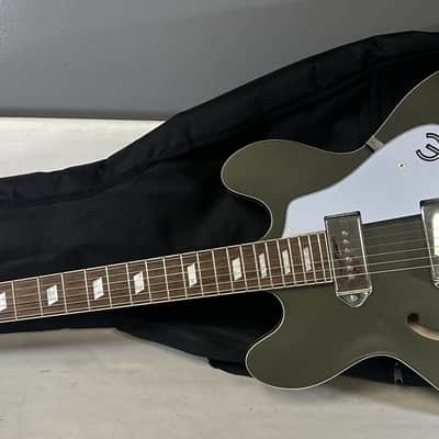Epiphone Casino Worn 2020 - 2025 - Worn Olive Drab image 1