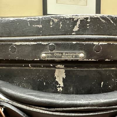 Vintage Metal German 4/4 Violin Case by Otto Ramstetten image 6