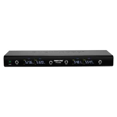 Phenyx Pro PTU-5200-4B Quad Wireless Microphone System With Frequency Hopping image 2
