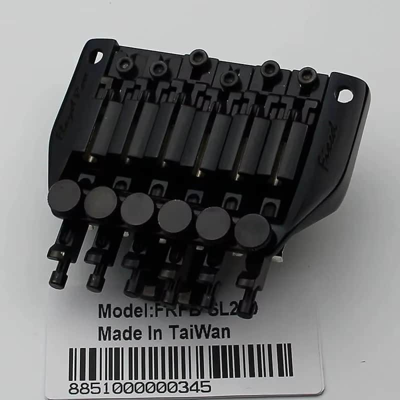 Floyd Rose Black Fixed Guitar Bridge Tremolo System image 1