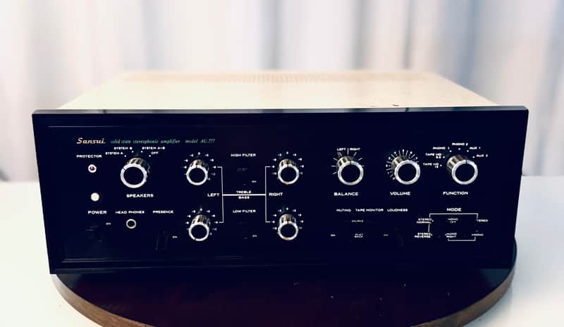 🔥🔥🔥 Vintage Sansui AU-777 Stereo Integrated Amplifier - | Reverb